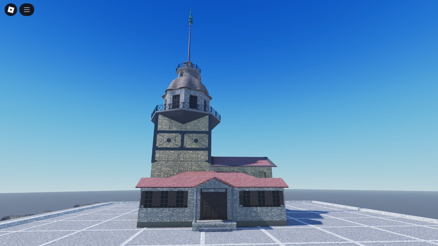 Maiden’s Tower Roblox model – iconic Istanbul landmark recreated for RP maps