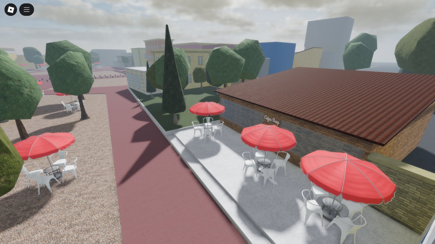 High-end Roblox map with fully furnished interiors and modern vehicles