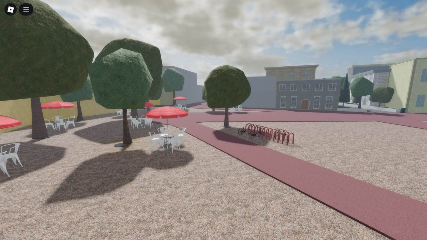 Urban roleplay map set in Monaco – complete with alleys, shops, and cafes