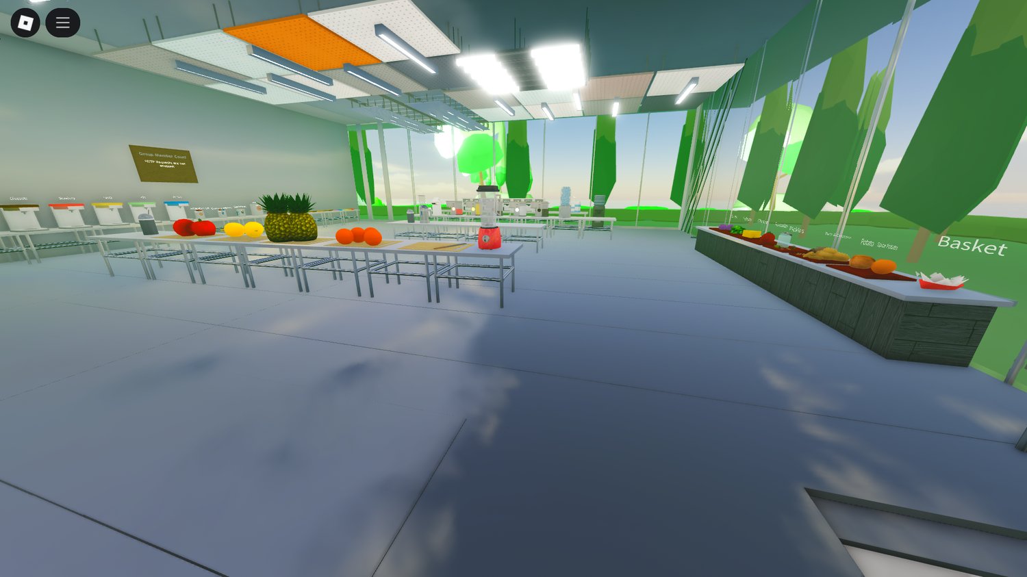 Simple and stylish Roblox coffee shop for urban RP, hangouts, or tycoon games