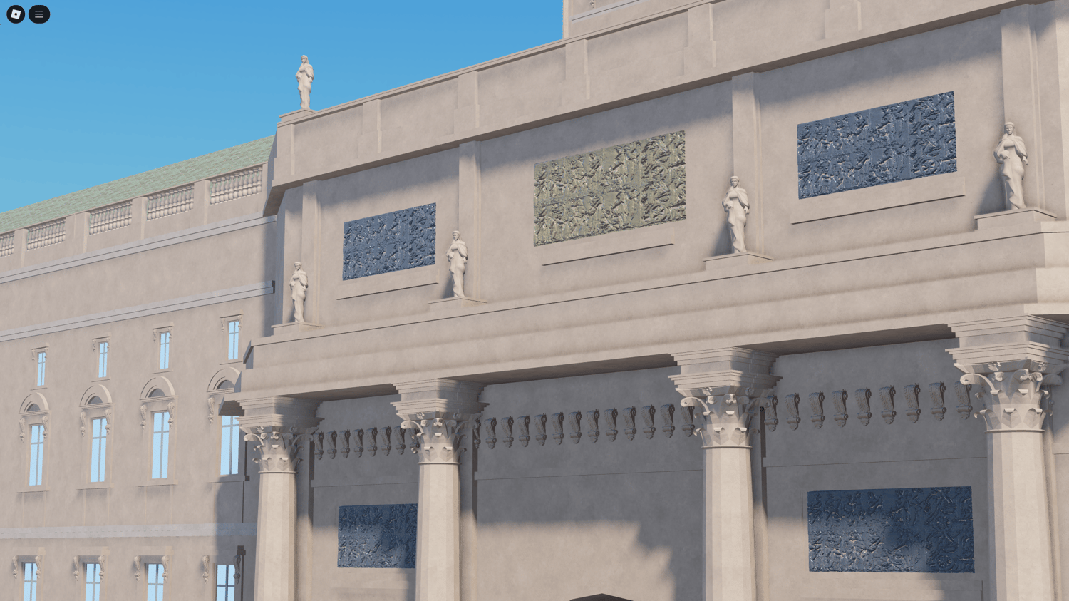 Roleplay event at Berlin Palace setting