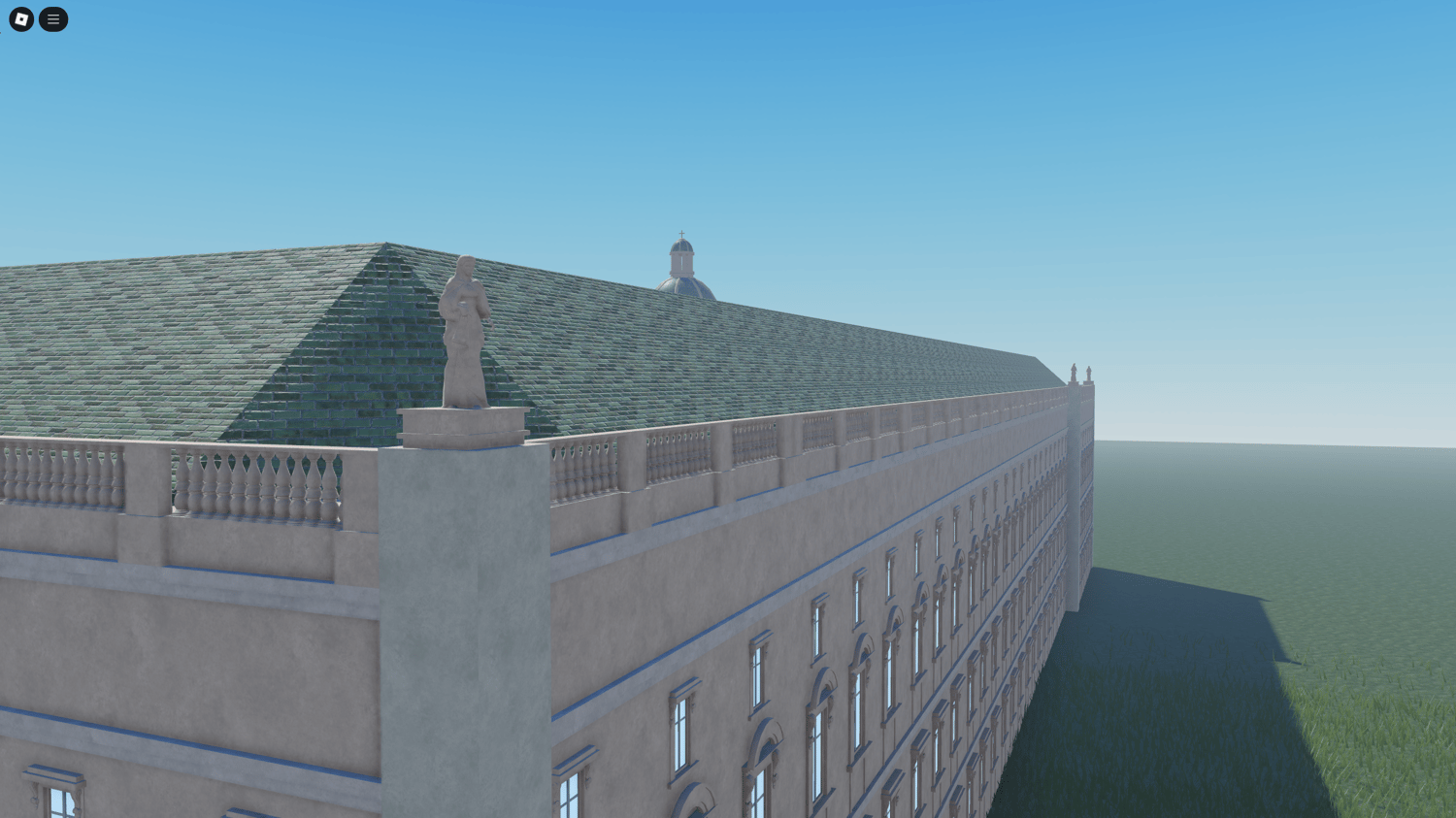 Detailed architecture of Berlin Palace Roblox