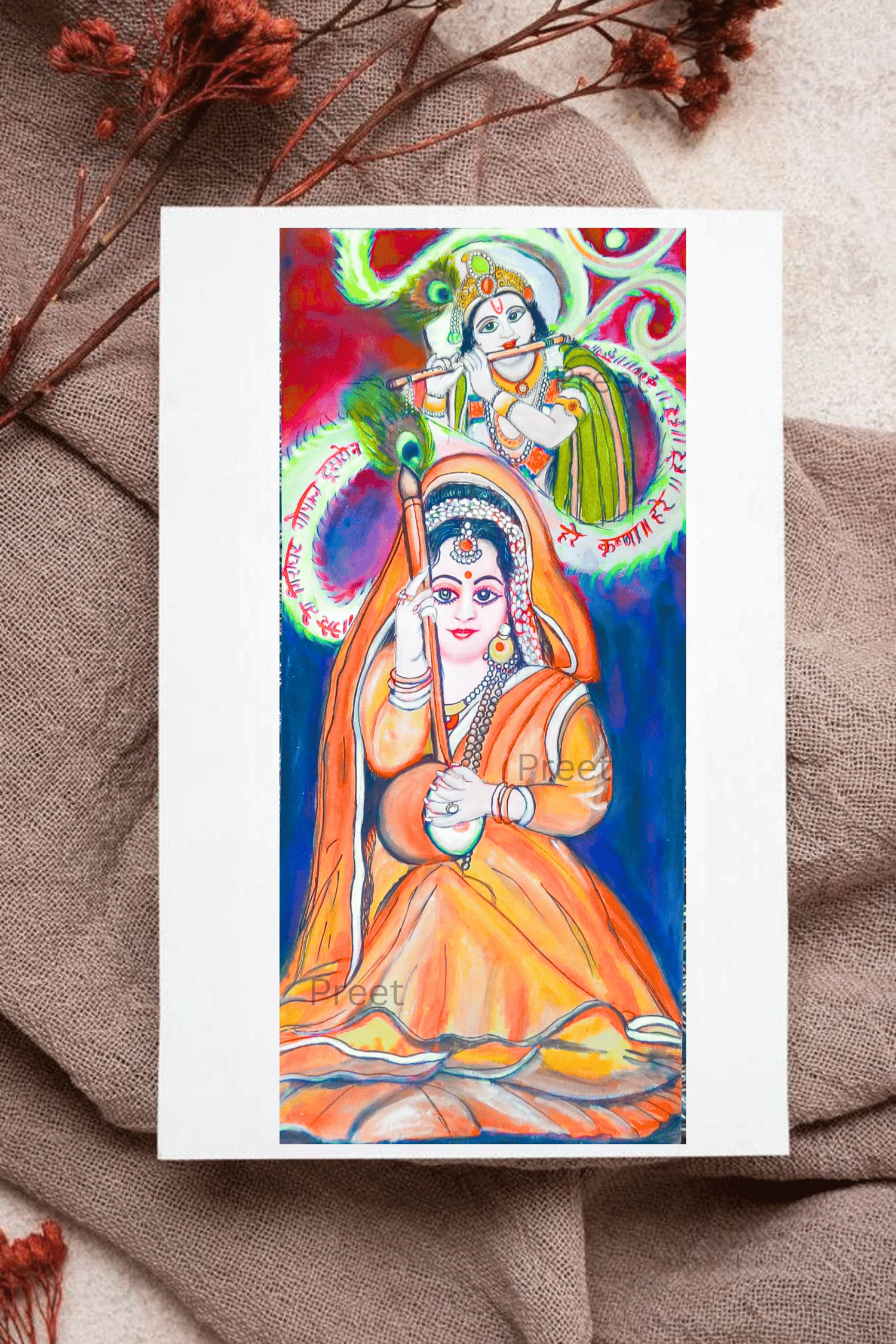 MeeraBaiArt   #KrishnaBhakti   #HandmadeIndianArt   #SpiritualWallArt   #PrintableWallArt   #EthnicHomeDecor   #KrishnaDevotee   #BhaktiArt   #DigitalDownloadArt   #HinduSpiritualArt   #IndianWomanPortrait   #TraditionalIndianArt   #MeeraKrishna   #PoojaRoomDecor   #BohoEthnicDecor   #IndianArtCollector   #PrintableHinduArt   #DevotionalDigitalArt   #RadhaKrishnaArt   #KrishnaPrem   #IndianWallArtDownload   #SpiritualGiftIdeas   #KrishnaBhakt   #CanvasLookDigitalArt   #SupportIndianArtists   #DivineLoveArt   #BhaktiRas   #MeeraRani   #KrishnaDigitalPainting   #SareePortraitArt