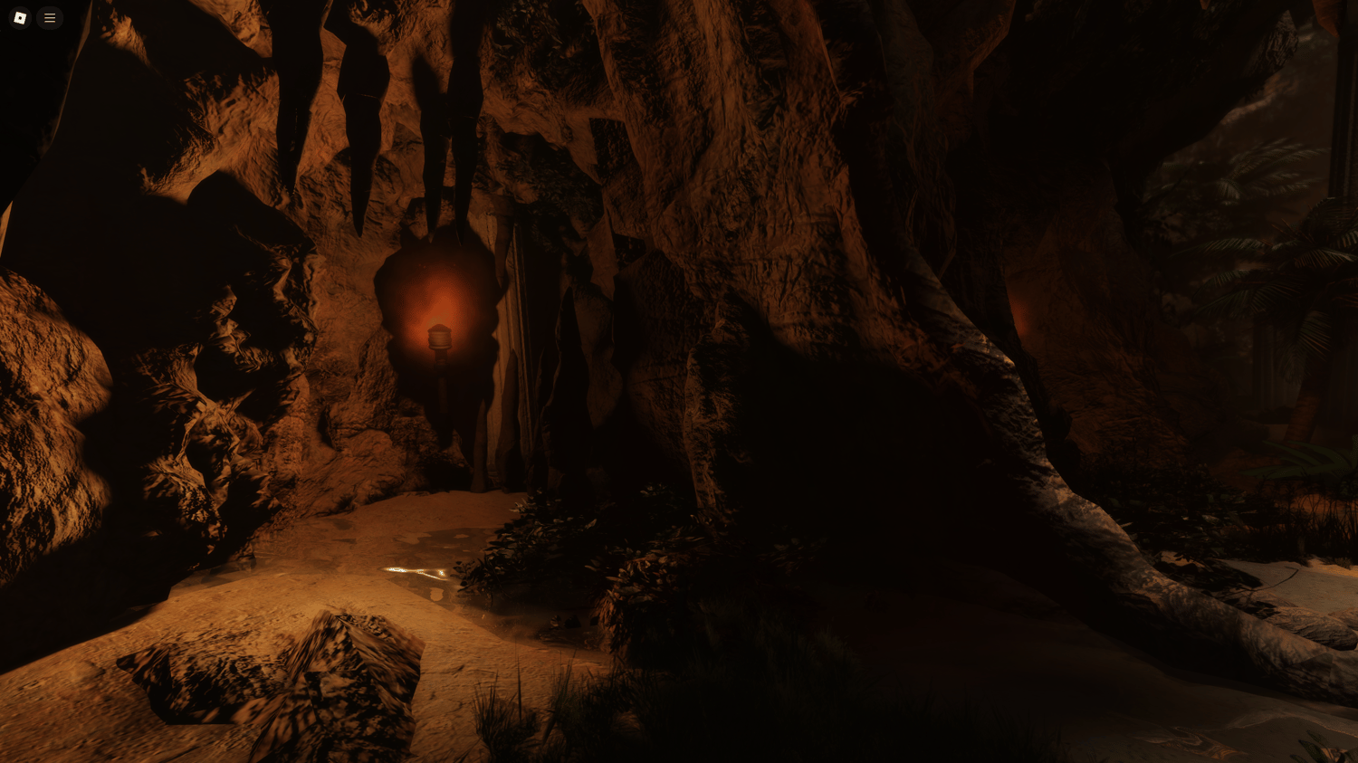 Tiny Roblox showcase map with ancient ruins