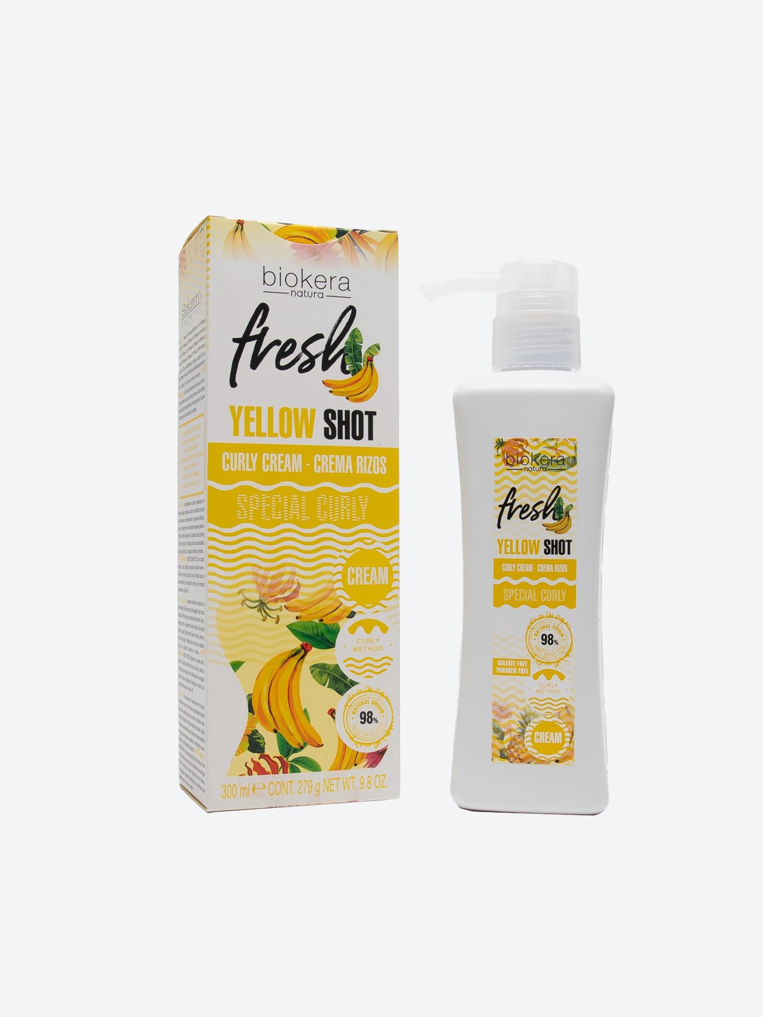 Uwa Afroshop Parrucchiera | Biokera Fresh Yellow Shot Vitamin Hair Serum – Revitalizing Citrus Boost for Damaged Hair