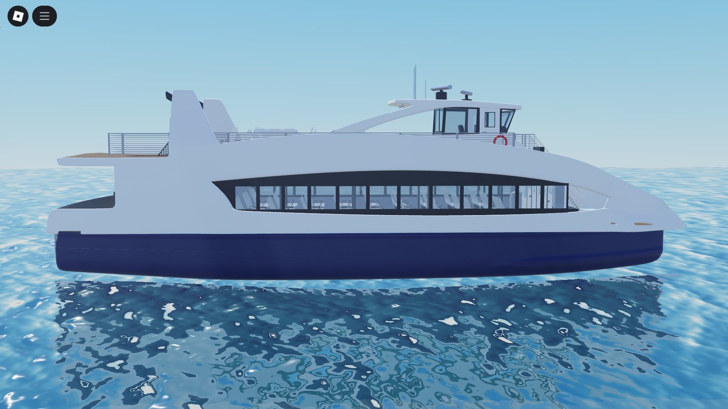 Roblox detailed ferry interior