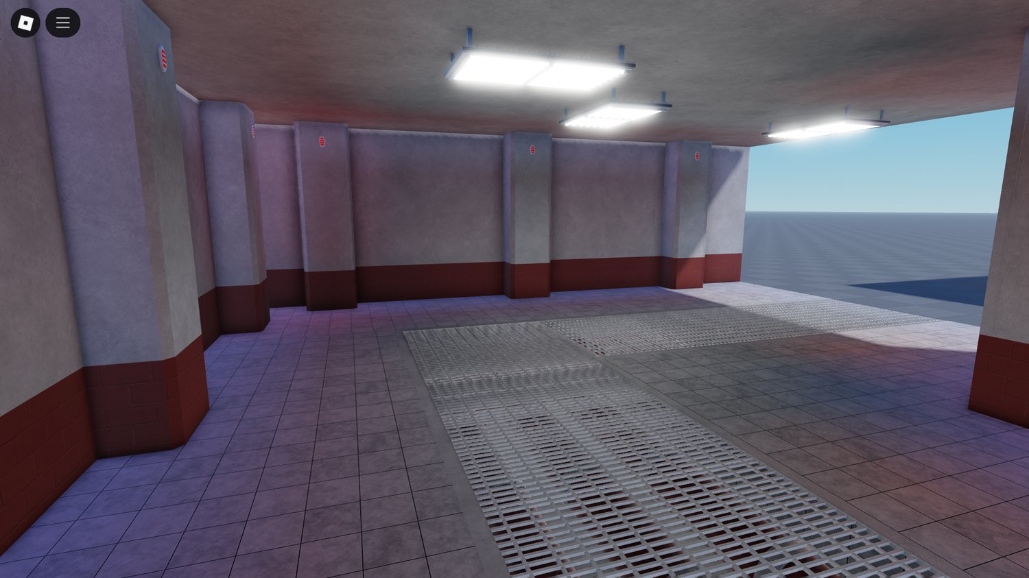 Roblox modular hallway system