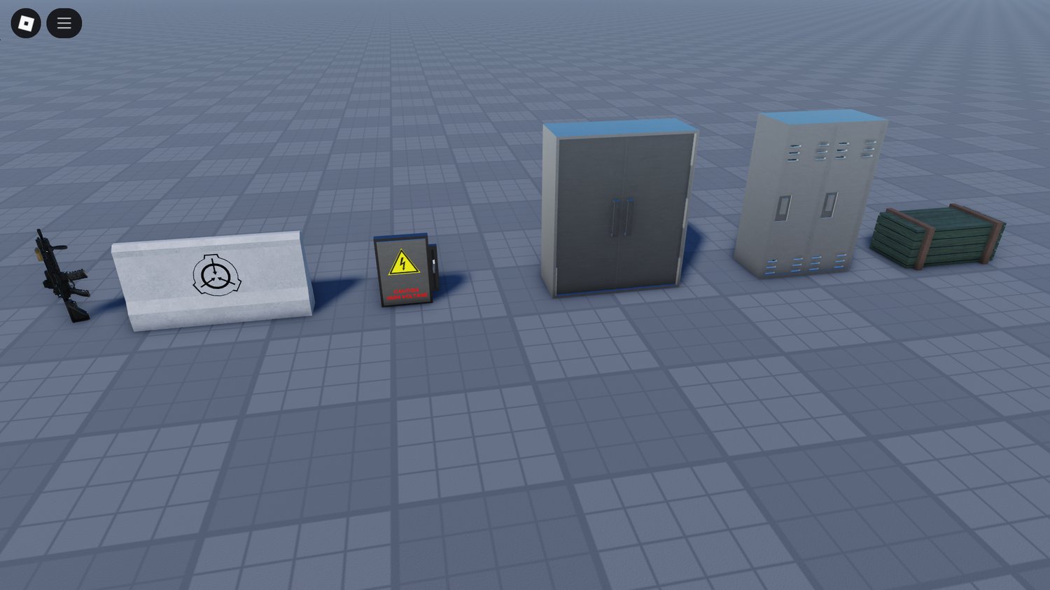 Roblox futuristic containment rooms