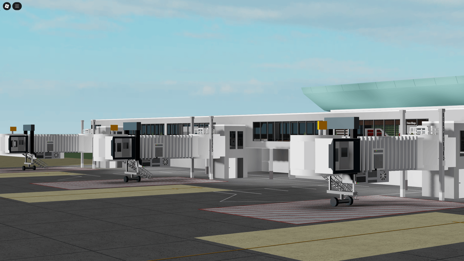 Shop-filled terminal ready for airline RP