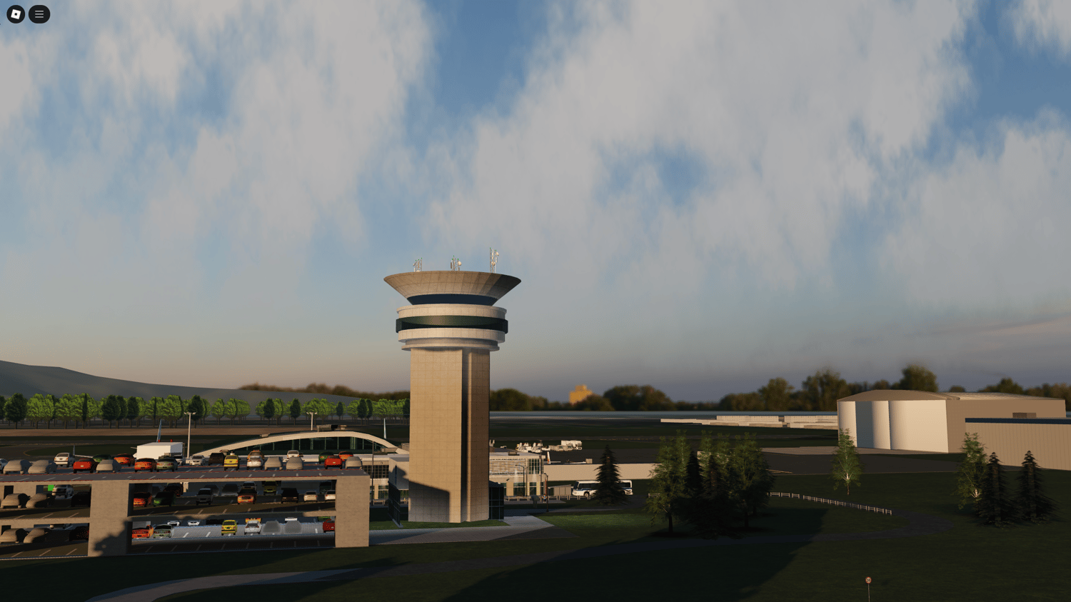 Quebec Jean Lesage Airport terminal exterior