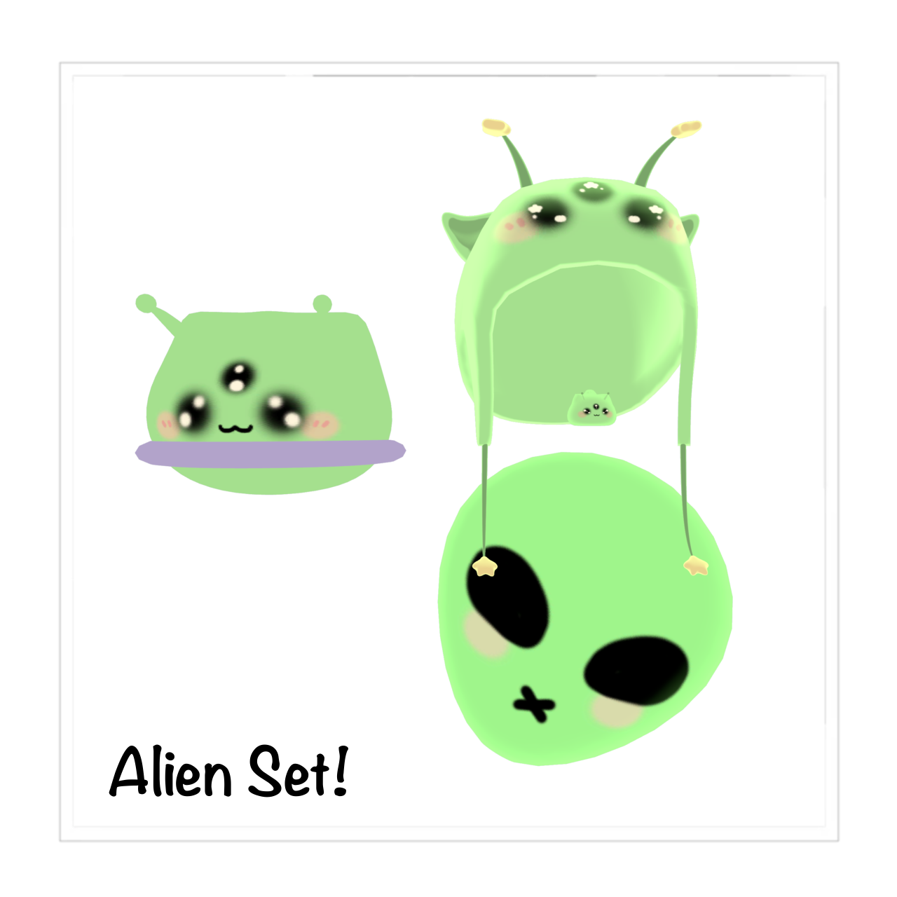 ୨୧ ꒰ Alien Set! ꒱ ୨୧