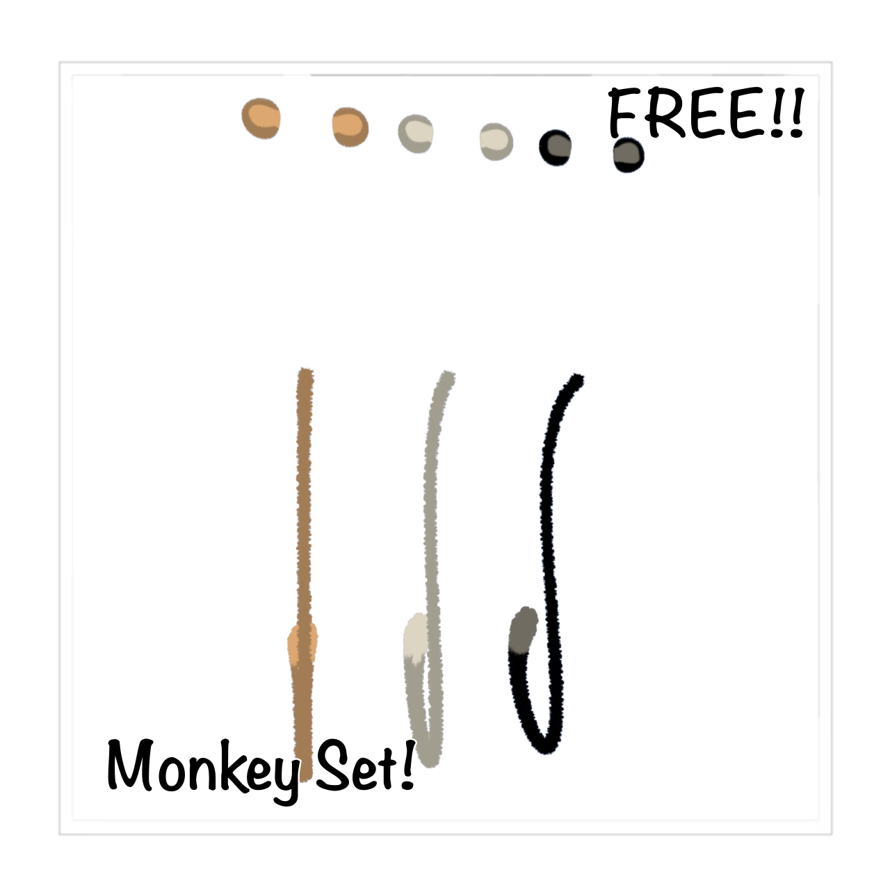 ୨୧ ꒰ Monkey Set ꒱ ୨୧