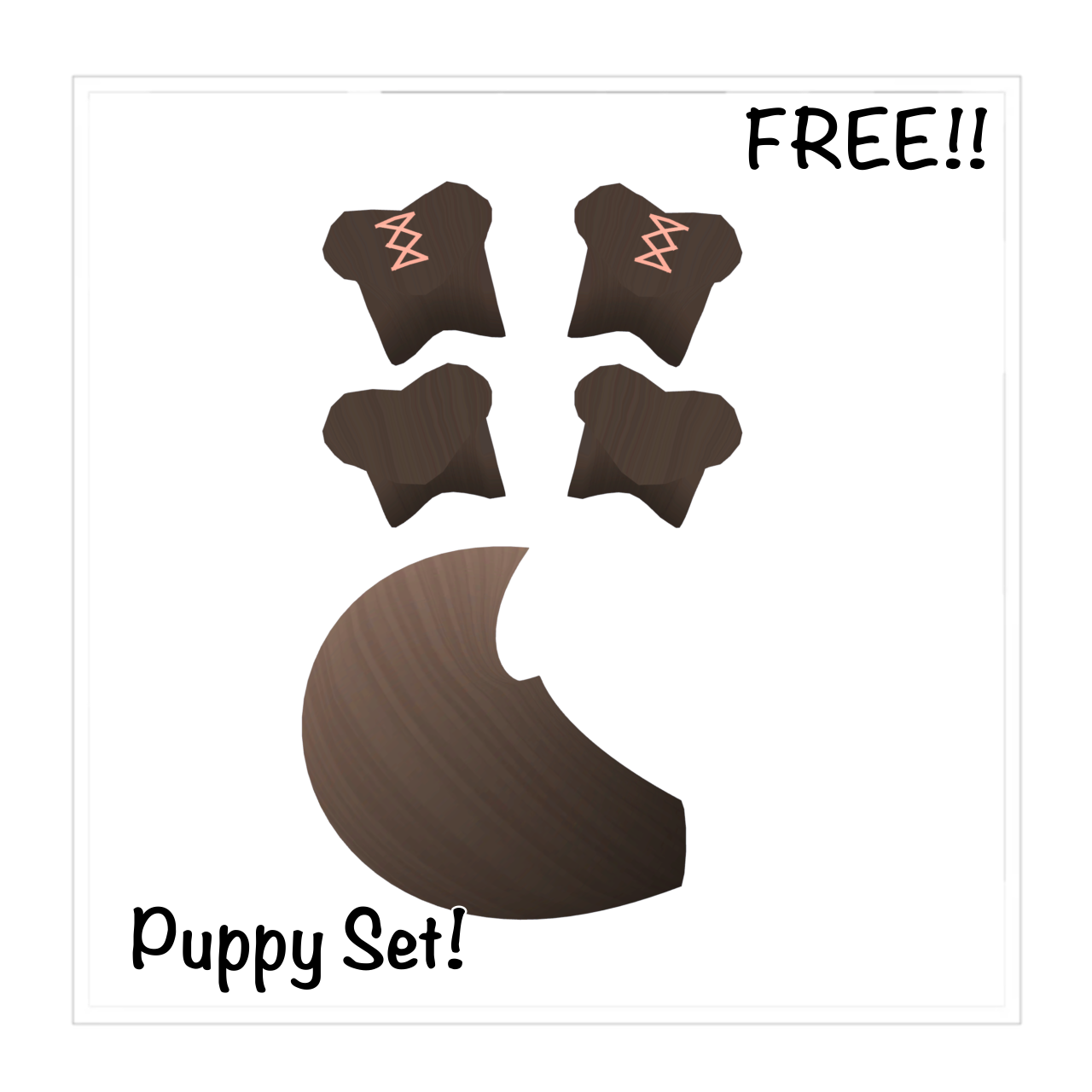 ୨୧ ꒰ Puppy Set + Plush! ꒱ ୨୧