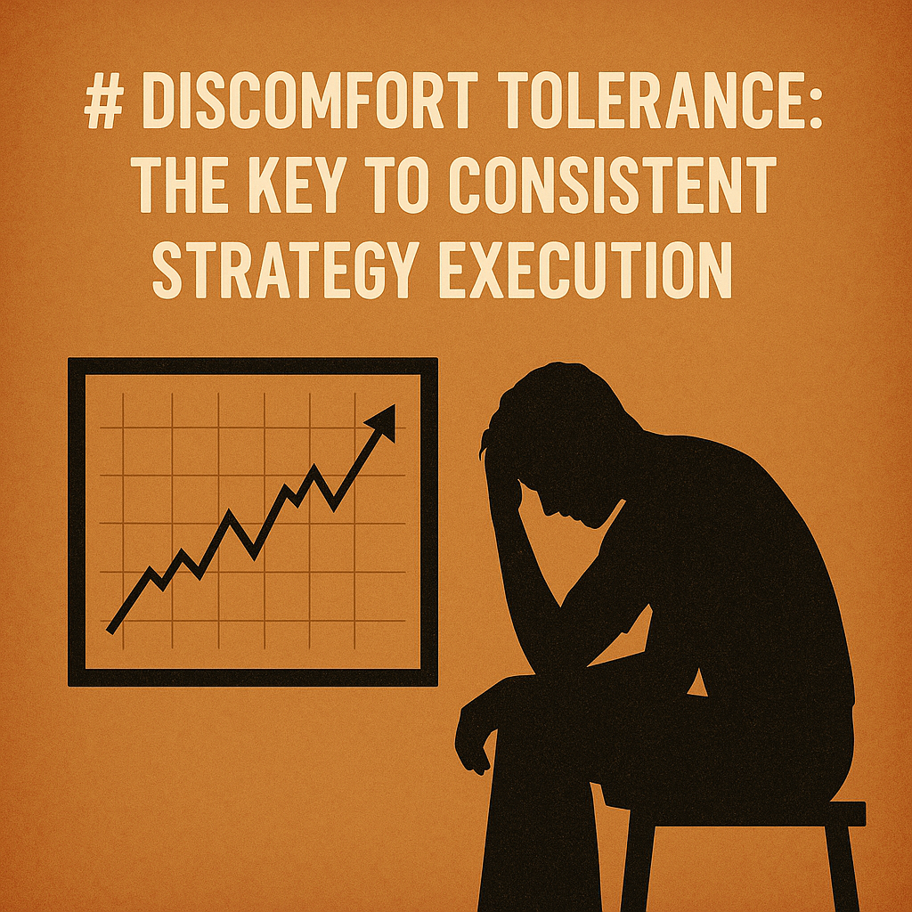 Discomfort Tolerance: The Key to Consistent Strategy Execution