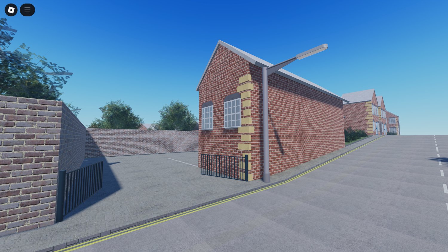Ombersley map showcasing classic UK architecture and narrow village streets