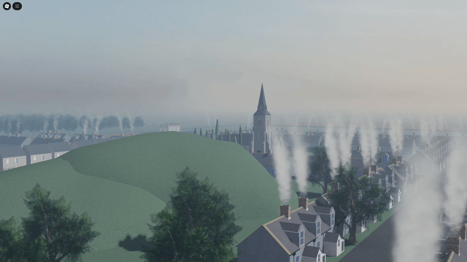 Roblox UK countryside with RP and exploration zones