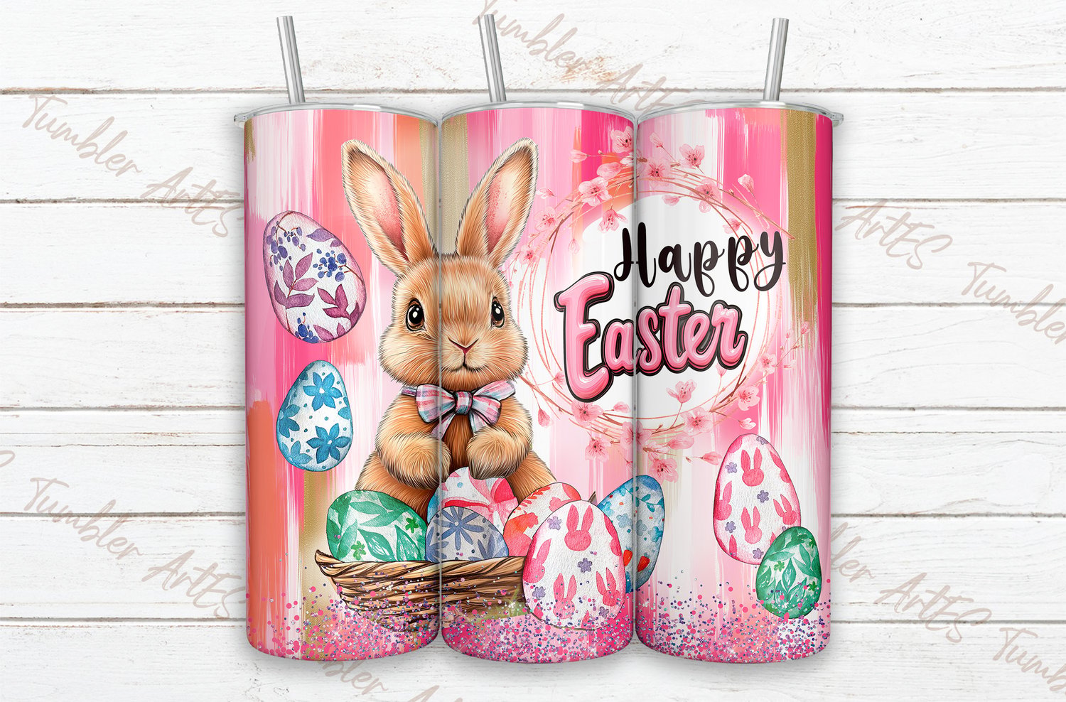 Happy Easter - 20oz Tumbler Wrap CHRISTIAN - Payhip