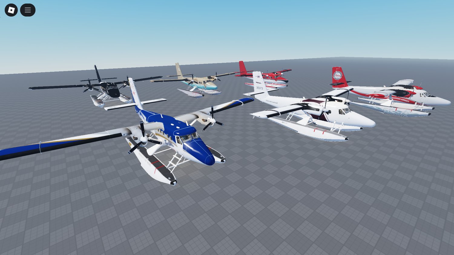 DHC-6 Twin Otter taking off from a grass runway