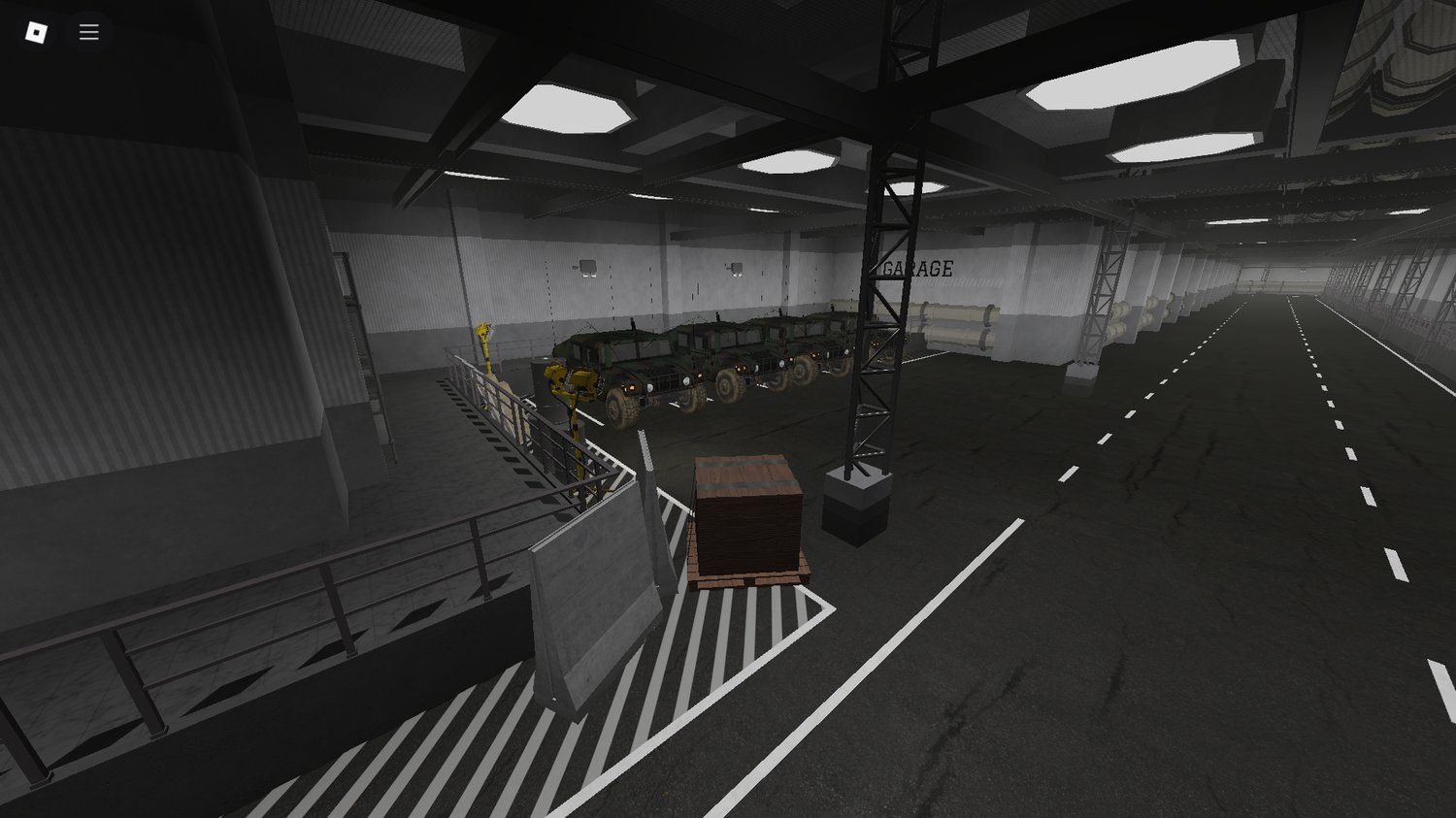 Biohazard barrels and lab equipment