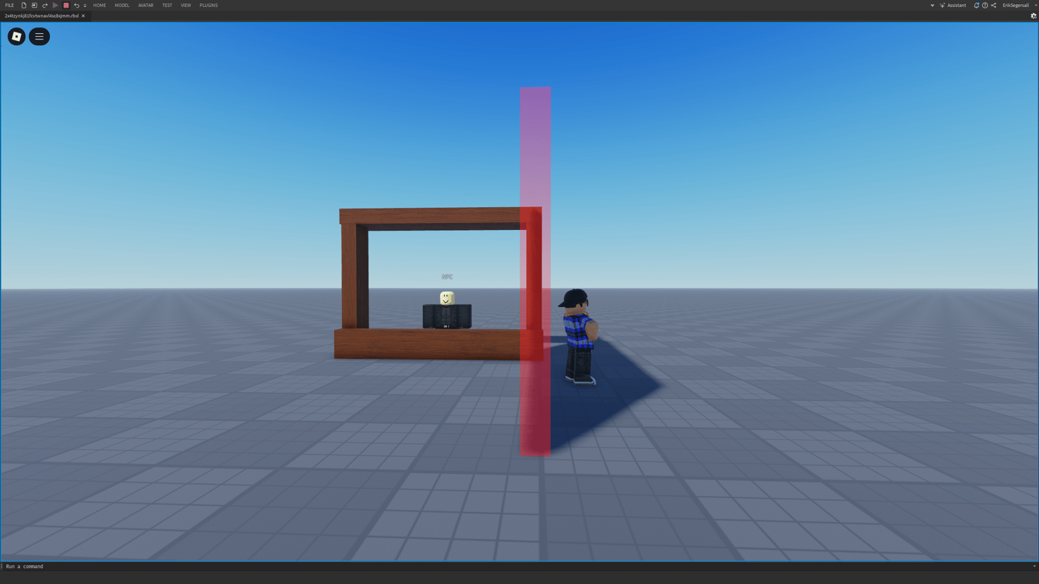 Scripted NPC test system for Roblox