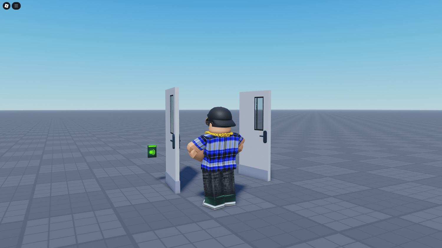 Clearance-level door locking in Roblox