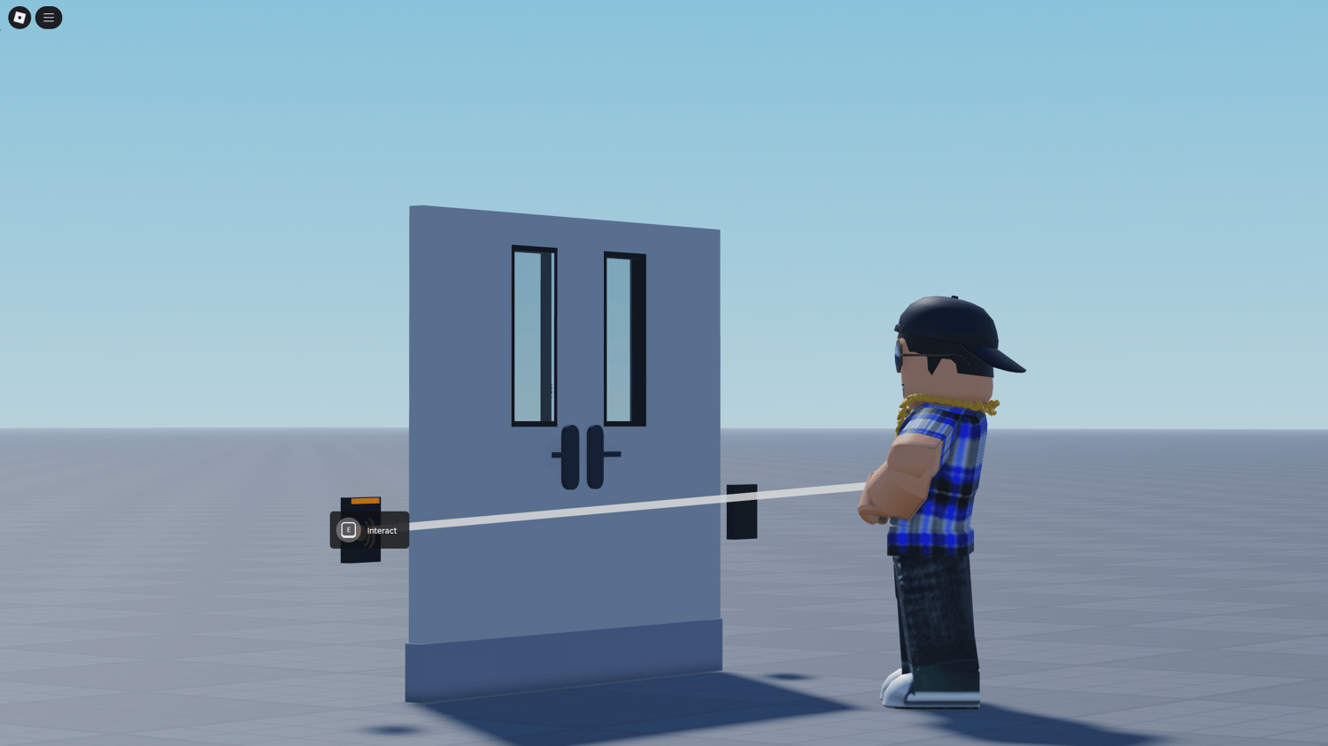 SCP door system with keycard access