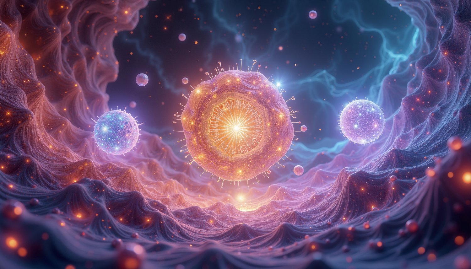 Cosmic Energy in the middle of the cosmos.