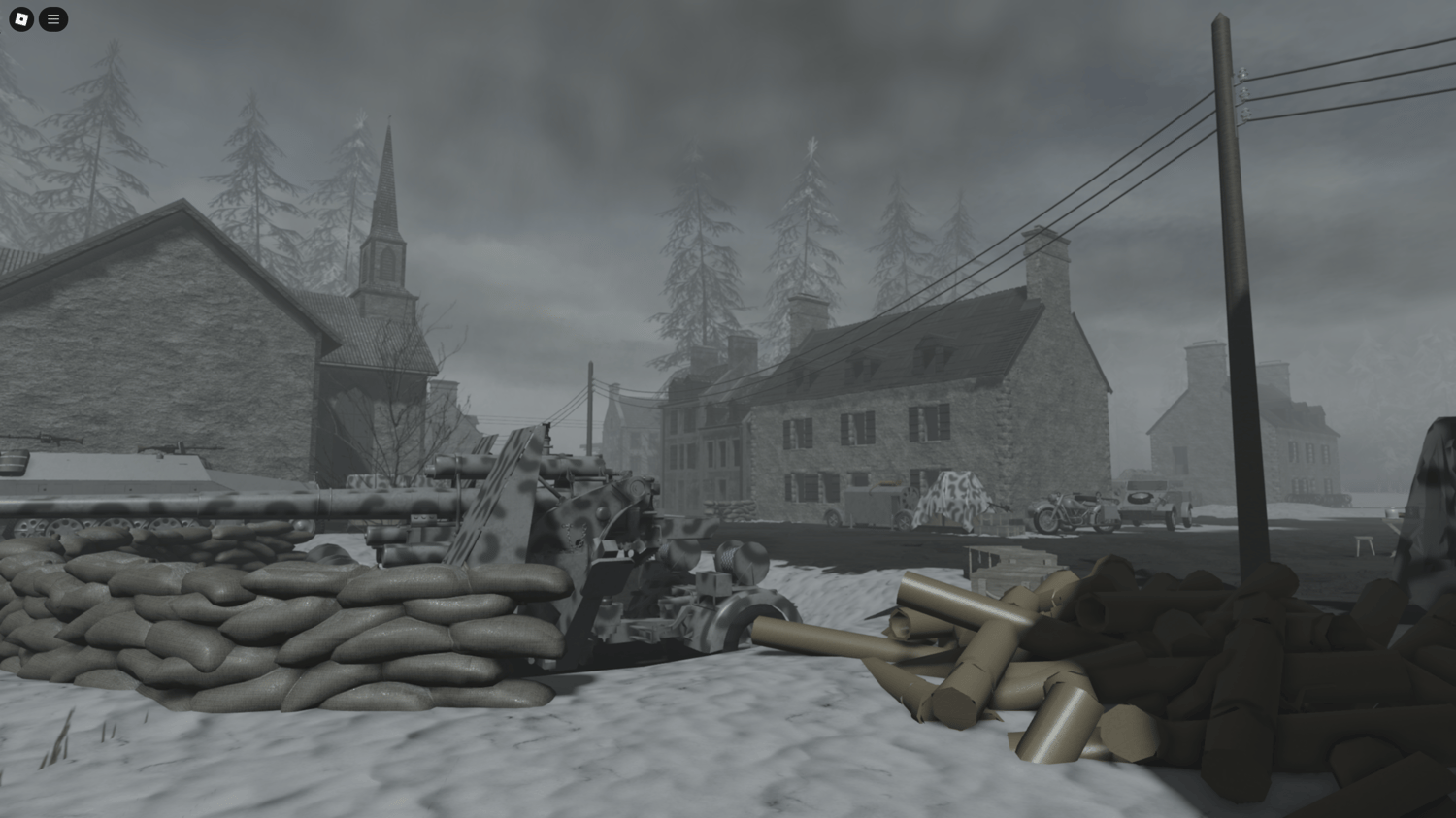 Roblox Battle of the Bulge winter combat