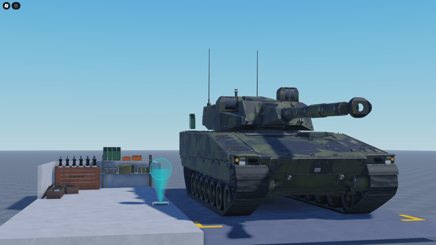 Roblox UI spawner for CV 90105