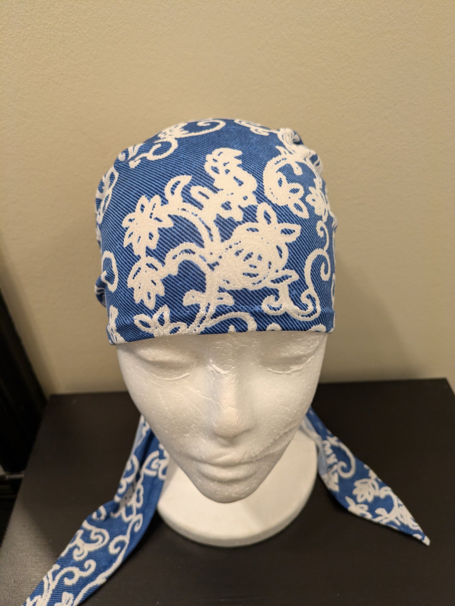 Twist & Tame WildWrap by Wild Lilac Moto - Handmade motorcycle head wrap for medium to long hair — fits comfortably under helmets, keeps medium to long hair tangle-free