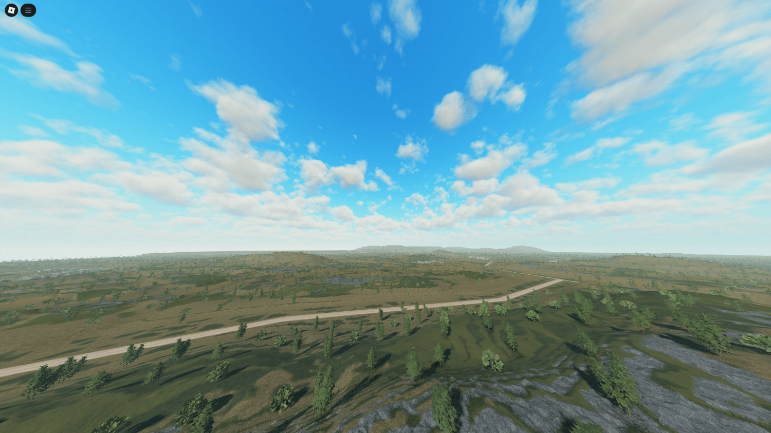 12K x 12K army base terrain in Roblox