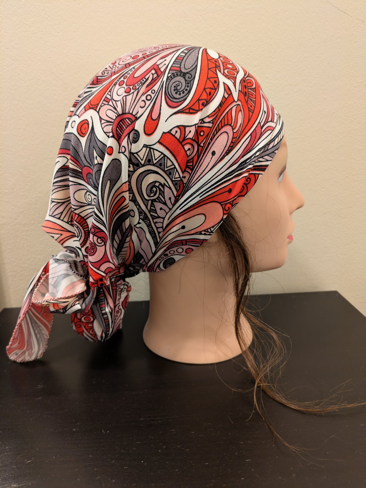 Twist & Tame WildWrap by Wild Lilac Moto - Handmade motorcycle head wrap for medium to long hair — fits comfortably under helmets, keeps medium to long hair tangle-free