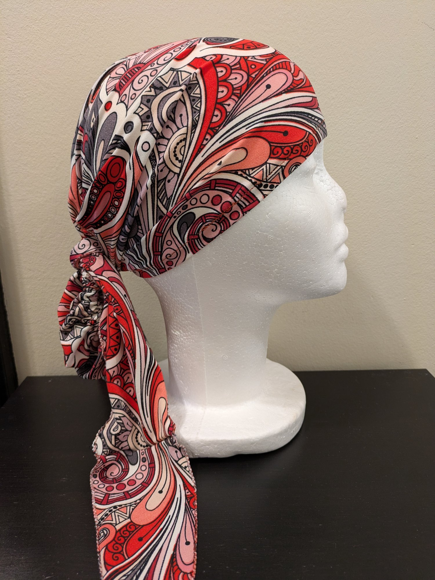 Twist & Tame WildWrap by Wild Lilac Moto - Handmade motorcycle head wrap for medium to long hair — fits comfortably under helmets, keeps medium to long hair tangle-free