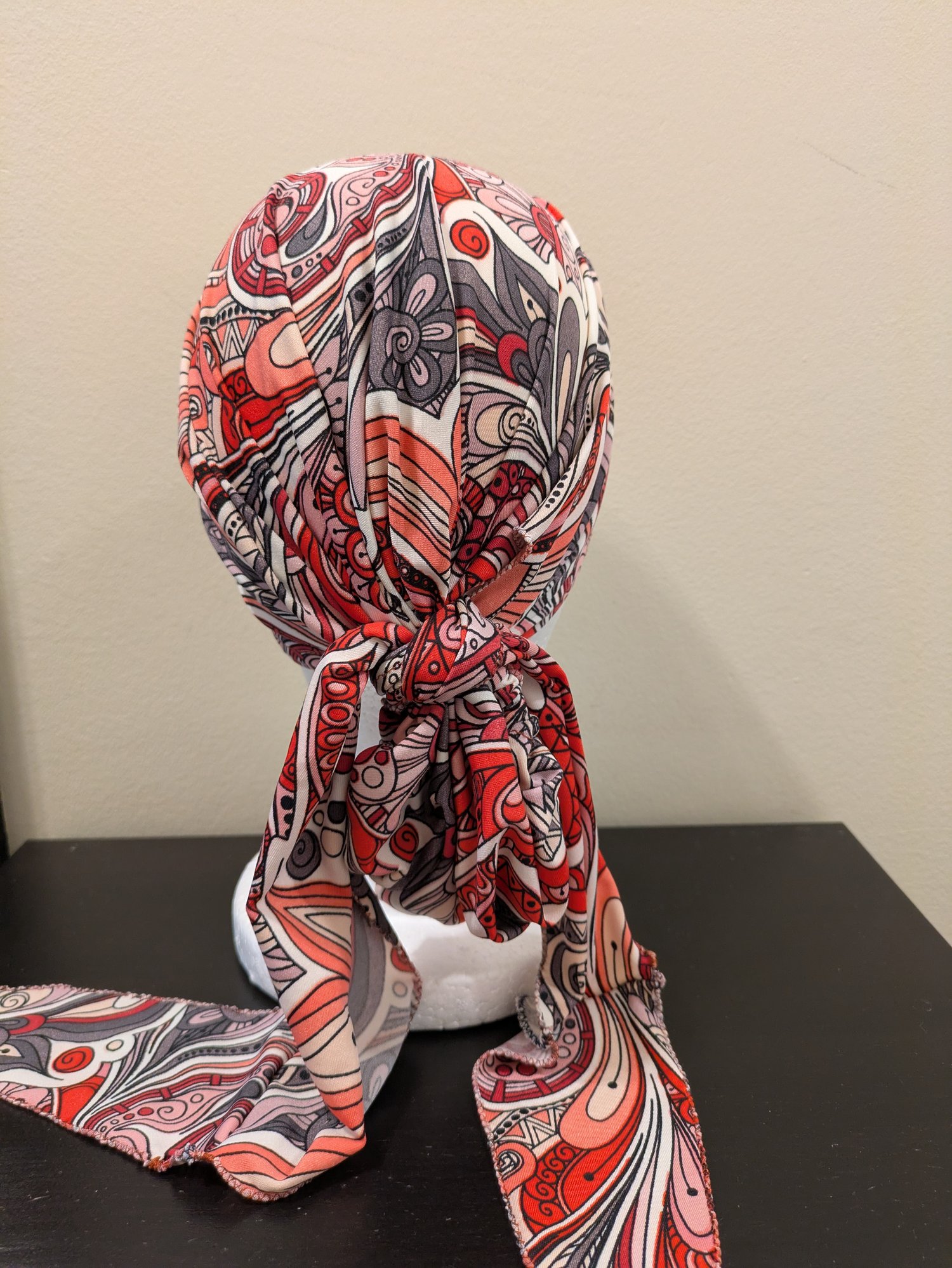 Twist & Tame WildWrap by Wild Lilac Moto - Handmade motorcycle head wrap for medium to long hair — fits comfortably under helmets, keeps medium to long hair tangle-free