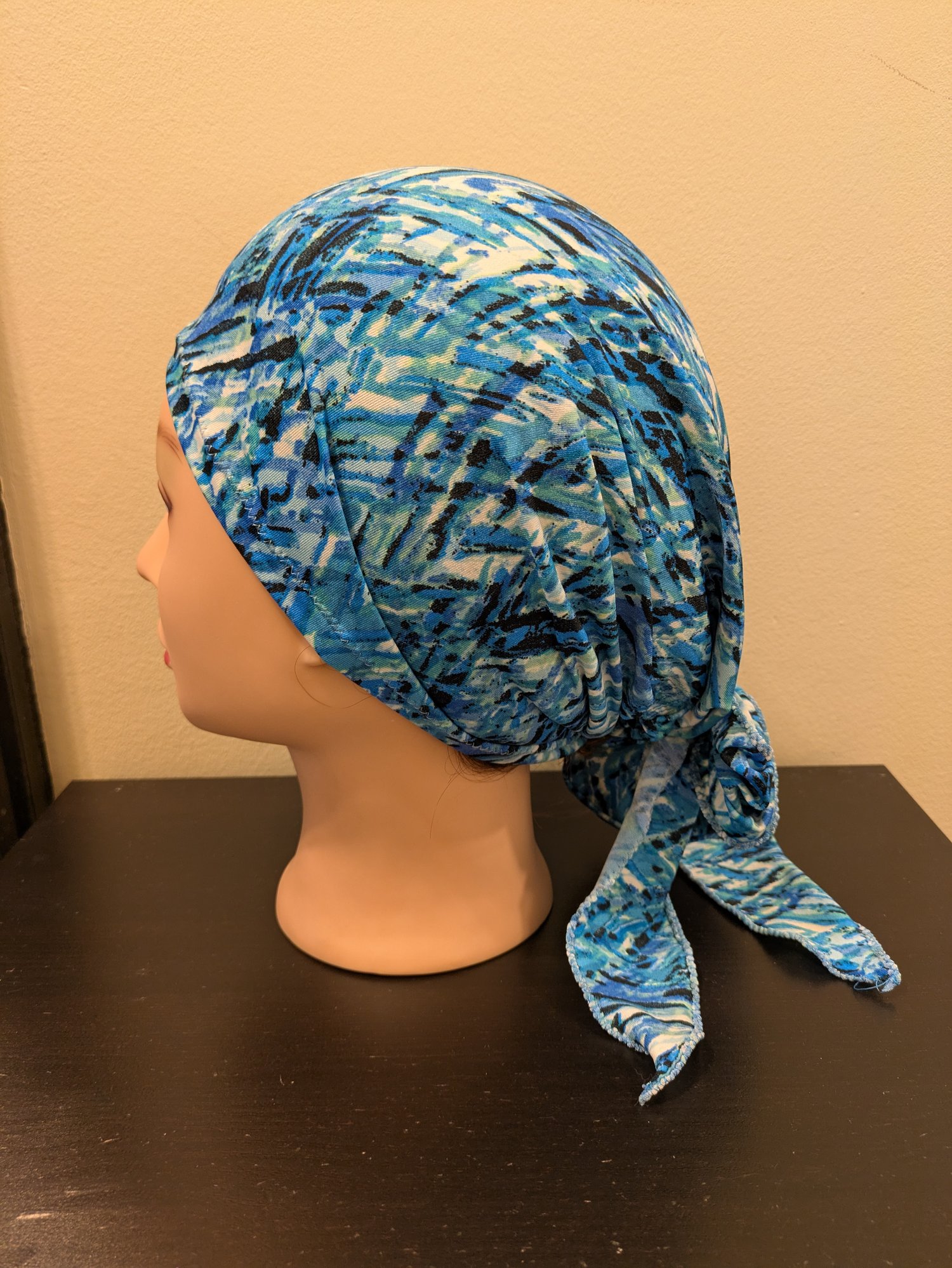 Twist & Tame WildWrap by Wild Lilac Moto - Handmade motorcycle head wrap for medium to long hair — fits comfortably under helmets, keeps medium to long hair tangle-free