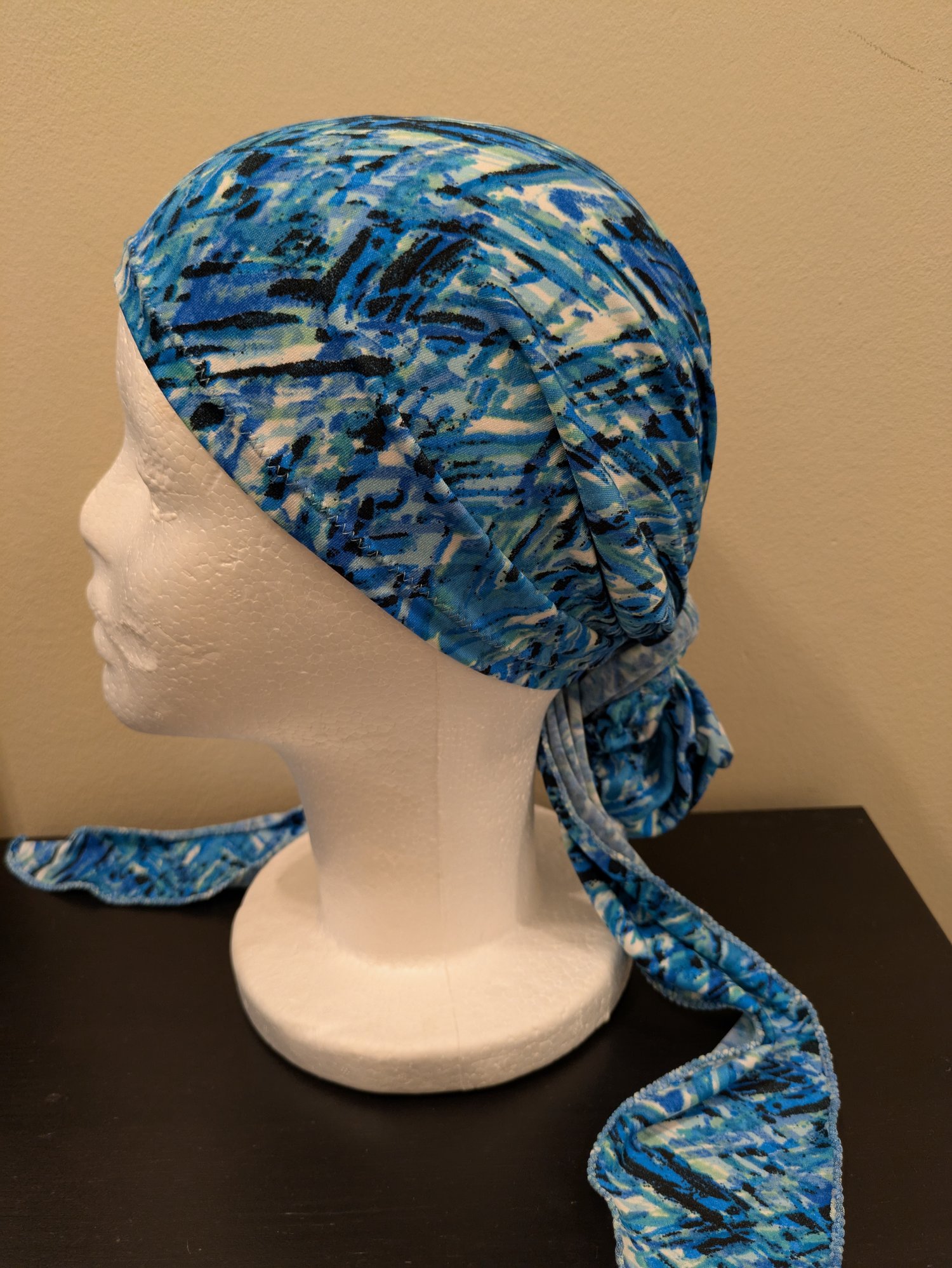 Twist & Tame WildWrap by Wild Lilac Moto - Handmade motorcycle head wrap for medium to long hair — fits comfortably under helmets, keeps medium to long hair tangle-free