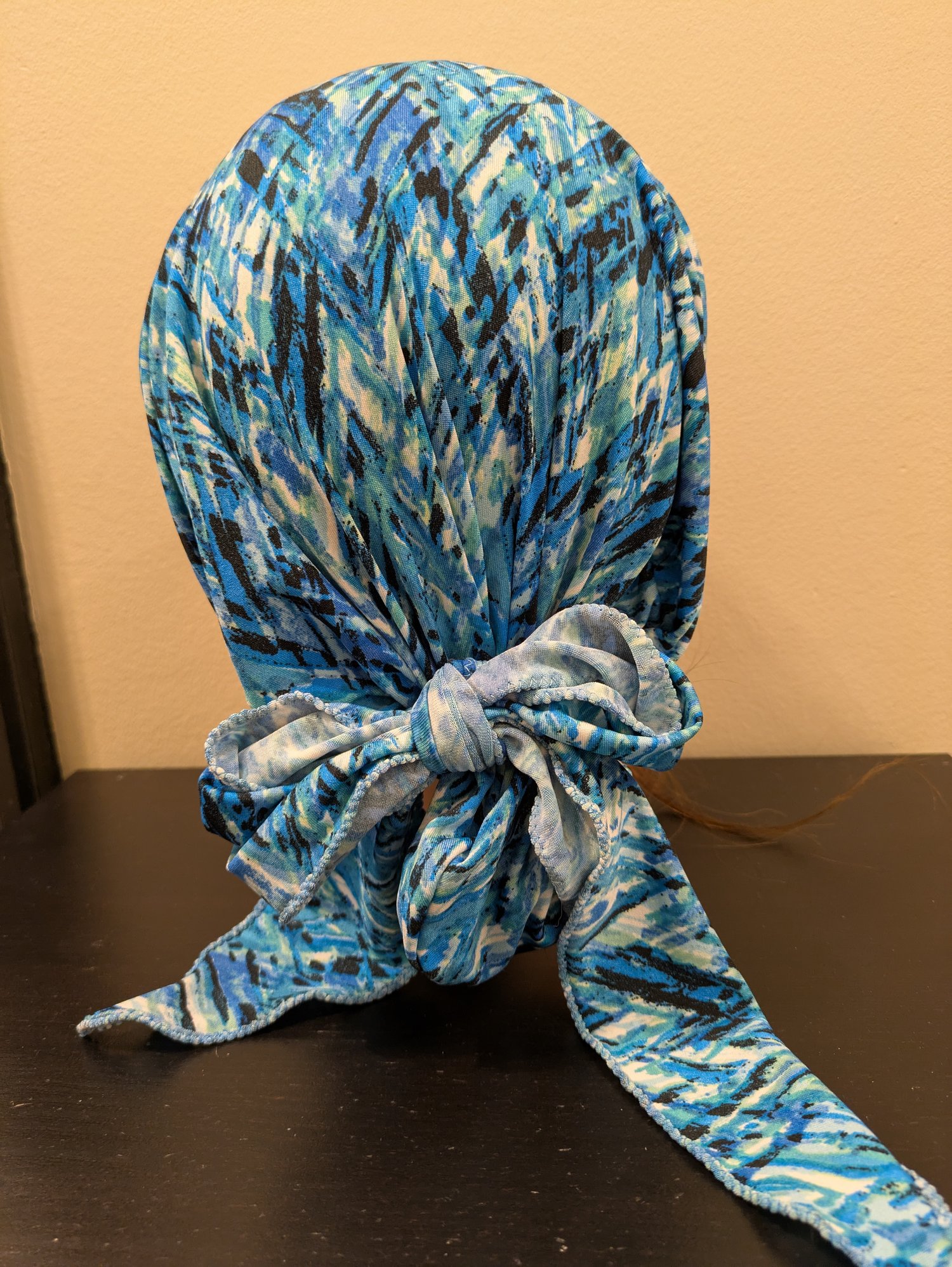 Twist & Tame WildWrap by Wild Lilac Moto - Handmade motorcycle head wrap for medium to long hair — fits comfortably under helmets, keeps medium to long hair tangle-free