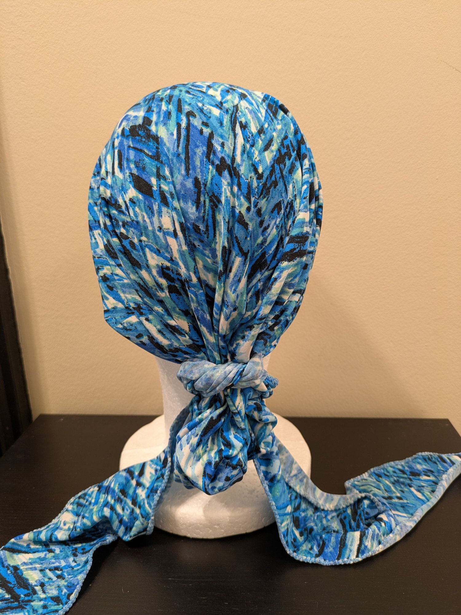 Twist & Tame WildWrap by Wild Lilac Moto - Handmade motorcycle head wrap for medium to long hair — fits comfortably under helmets, keeps medium to long hair tangle-free