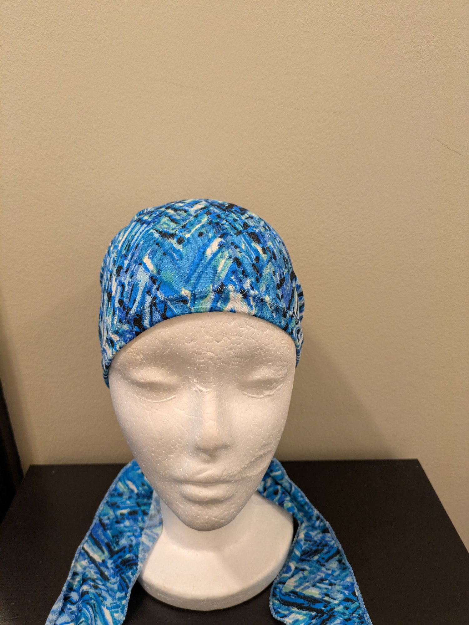 Twist & Tame WildWrap by Wild Lilac Moto - Handmade motorcycle head wrap for medium to long hair — fits comfortably under helmets, keeps medium to long hair tangle-free