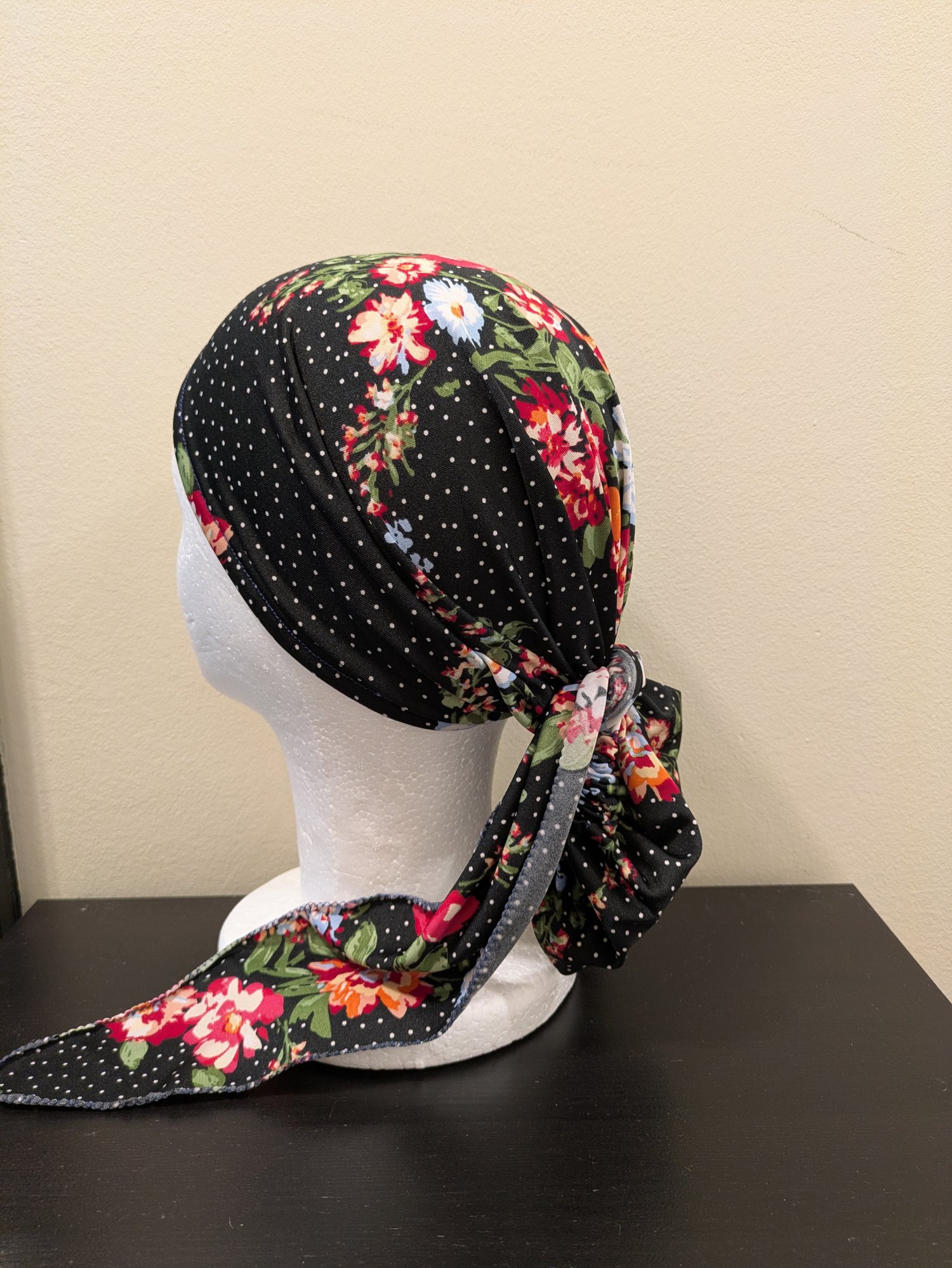 Twist & Tame WildWrap by Wild Lilac Moto - Handmade motorcycle head wrap for medium to long hair — fits comfortably under helmets, keeps medium to long hair tangle-free