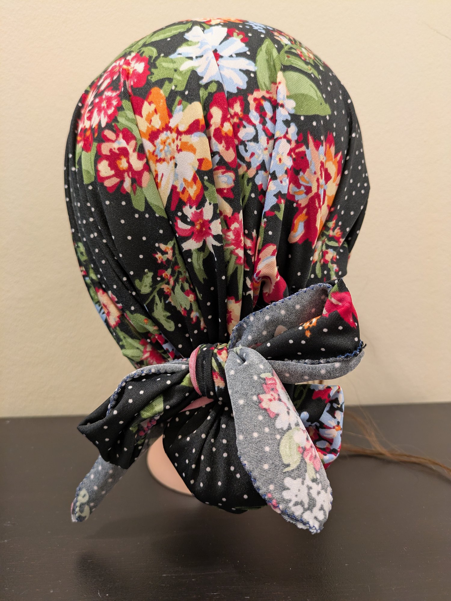 Twist & Tame WildWrap by Wild Lilac Moto - Handmade motorcycle head wrap for medium to long hair — fits comfortably under helmets, keeps medium to long hair tangle-free