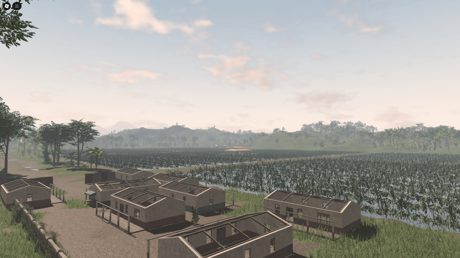 Dense forest terrain for ambush tactics