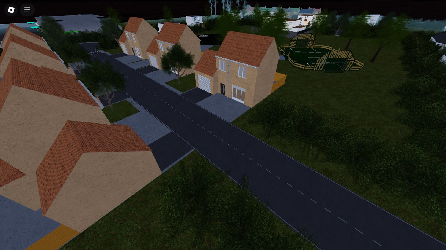 Free Roblox map with buildings and nature