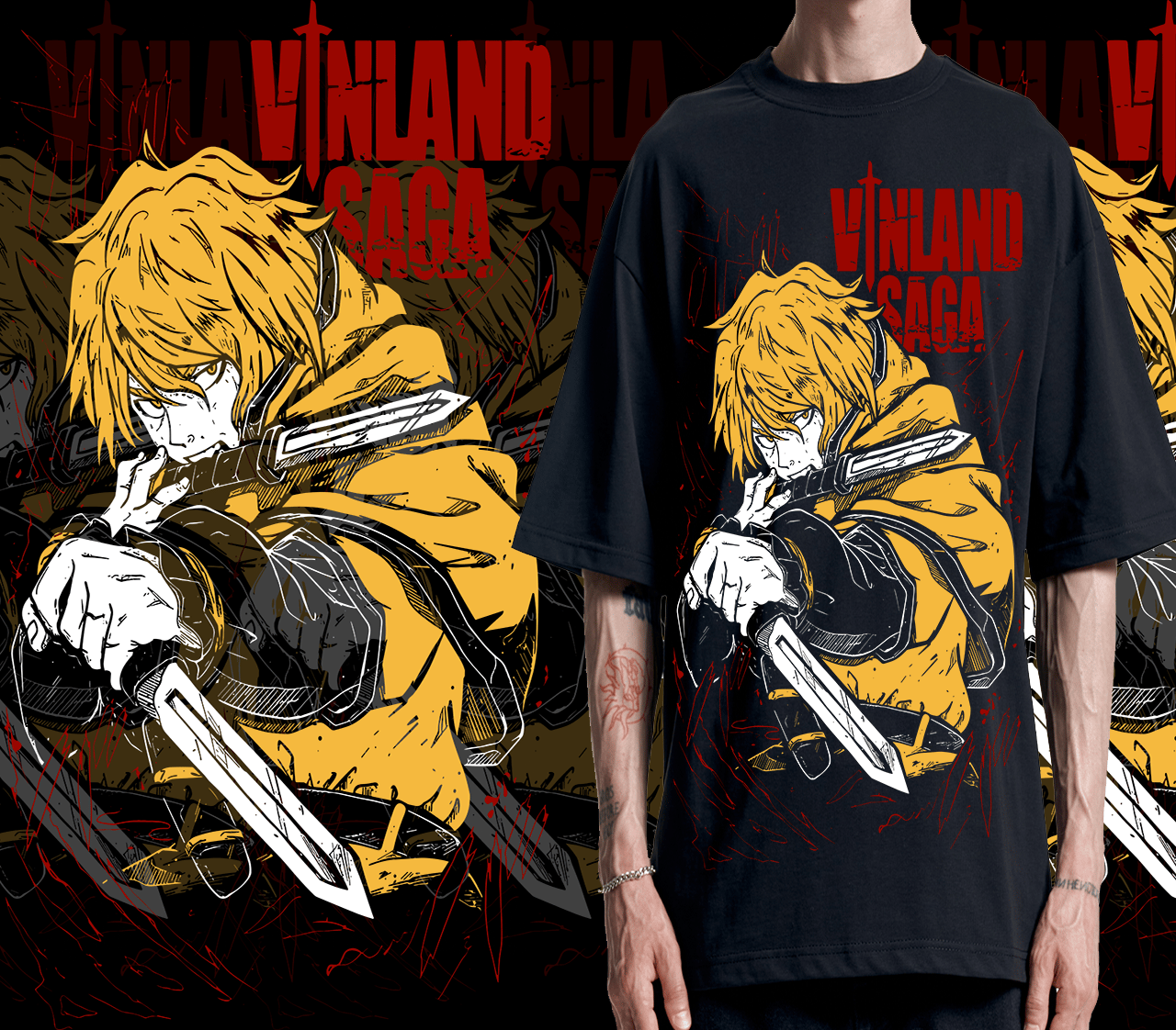 DESIGN ANIME Thorfinn - Vinland Saga