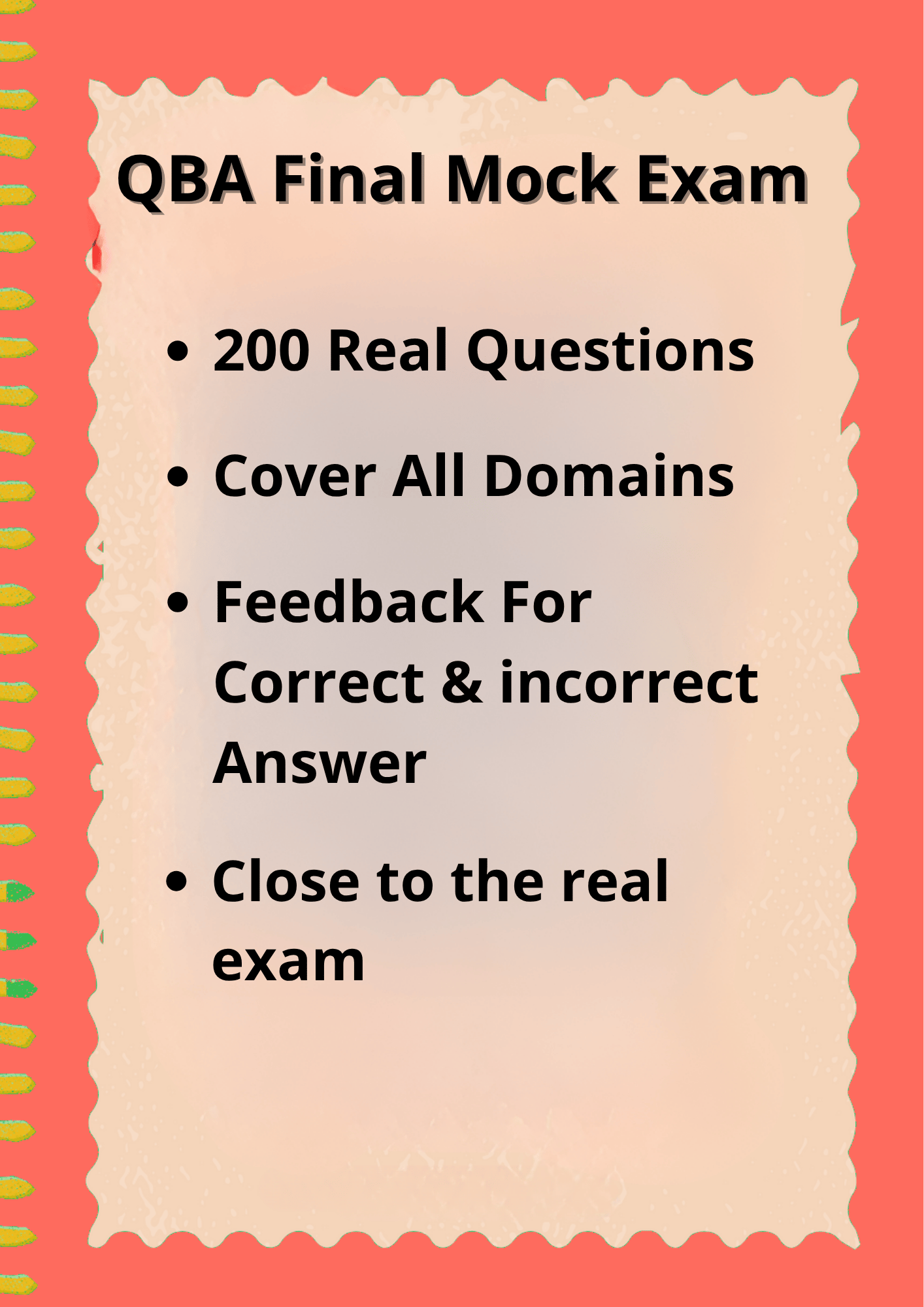QBA Mock exam