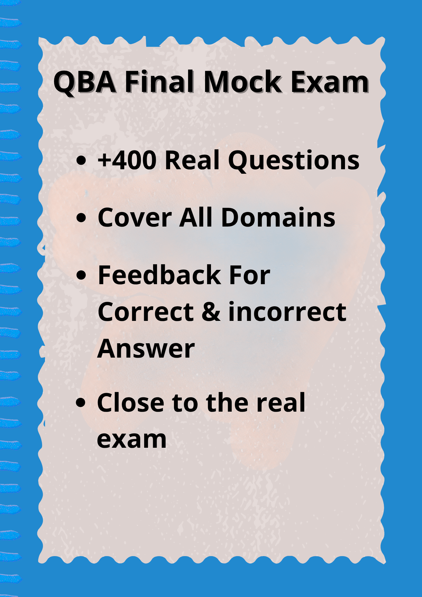 QBA Final Mock Exam Final