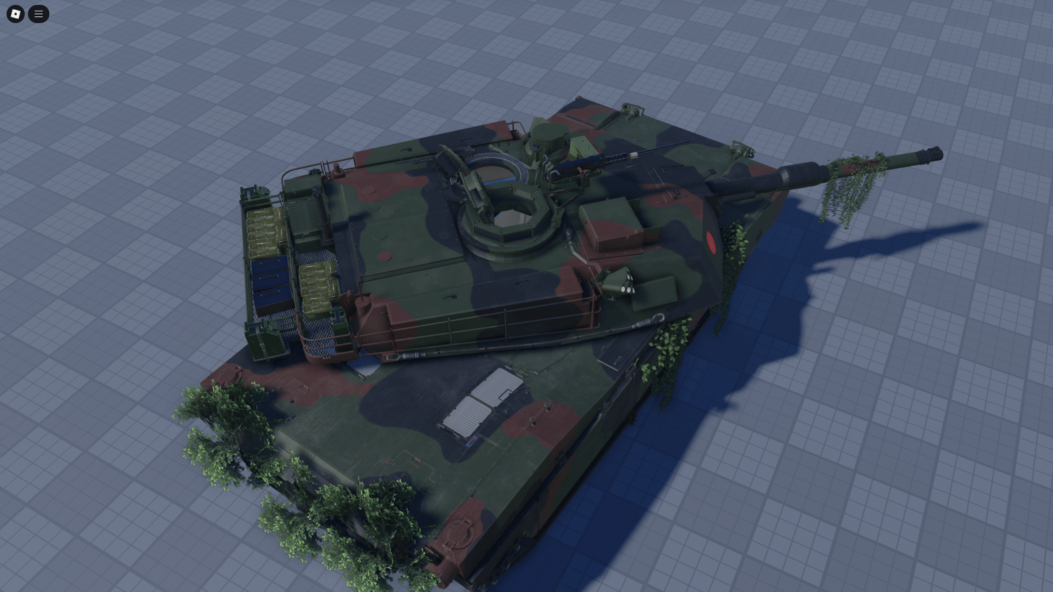 Working tank weapons in Roblox military game