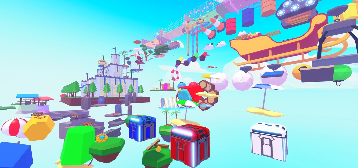 [MEGAPACK] 450 Roblox Obby Obstacle Course Structures & Props Pack