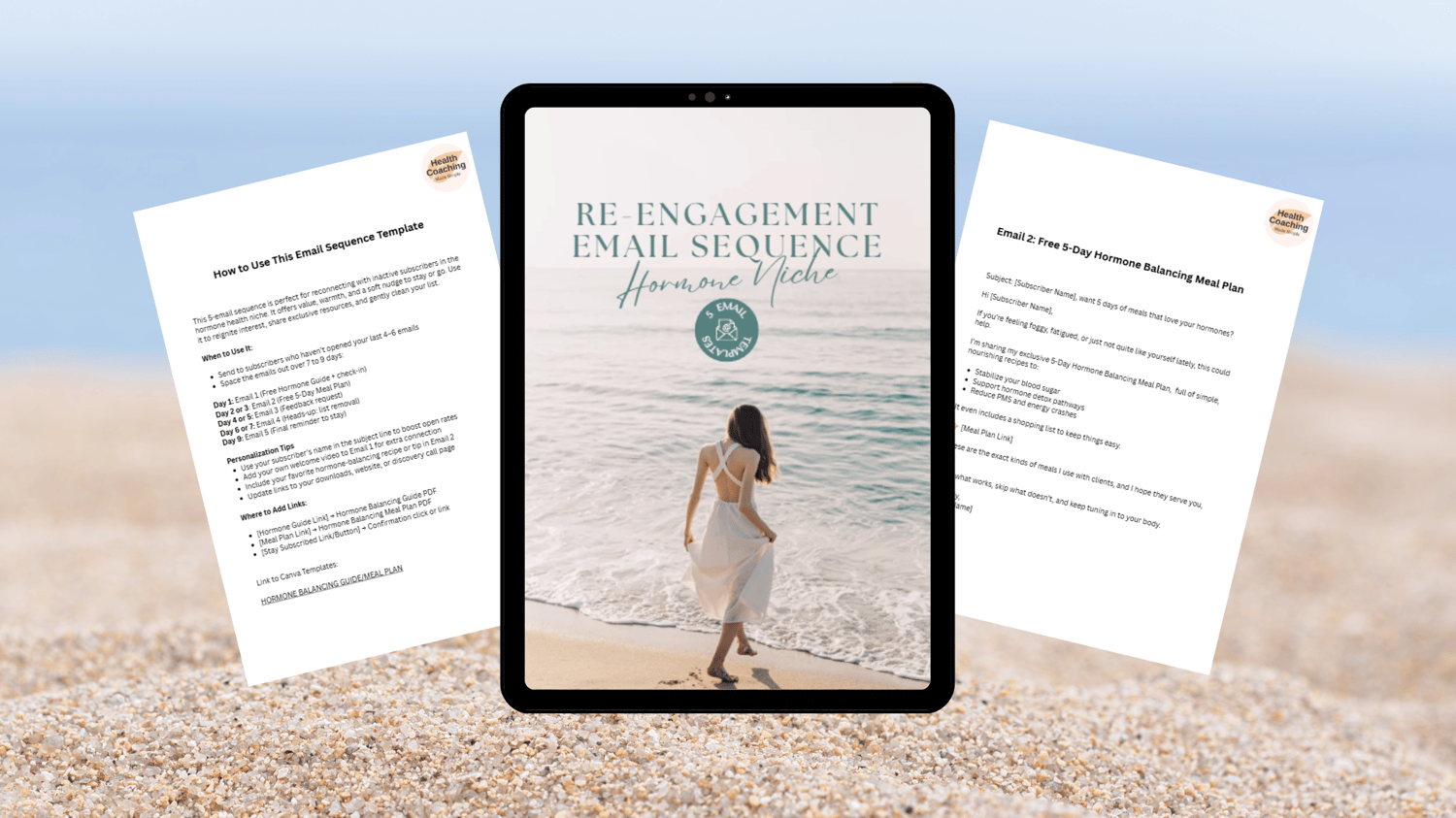 Hormone Niche Reengagement Email Series For Health Coaches