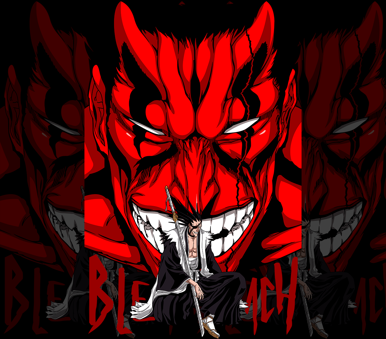 DESIGN ANIME Zaraki bankai